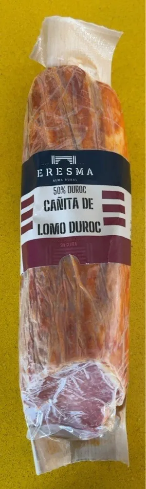 Cañita de lomo duroc