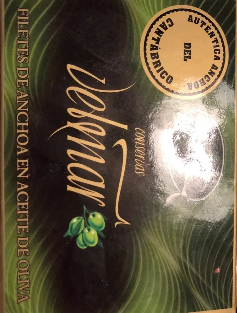 Filetes de anchoa en aceite de oliva
