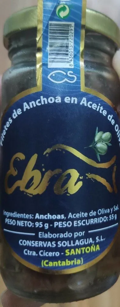 Filetes de Anchoa en aceite de oliva