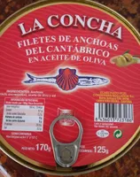 Filetes de anchoa del Cantábrico