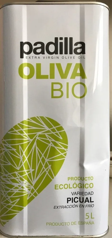 Padilla extra virgen olive oil Oliva Bio