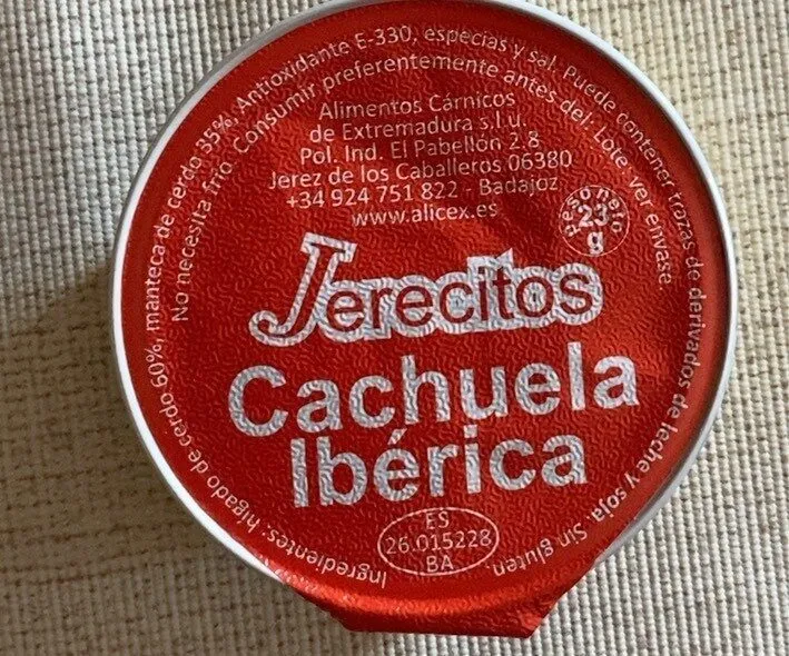 Jerecitos cachuela ibérica