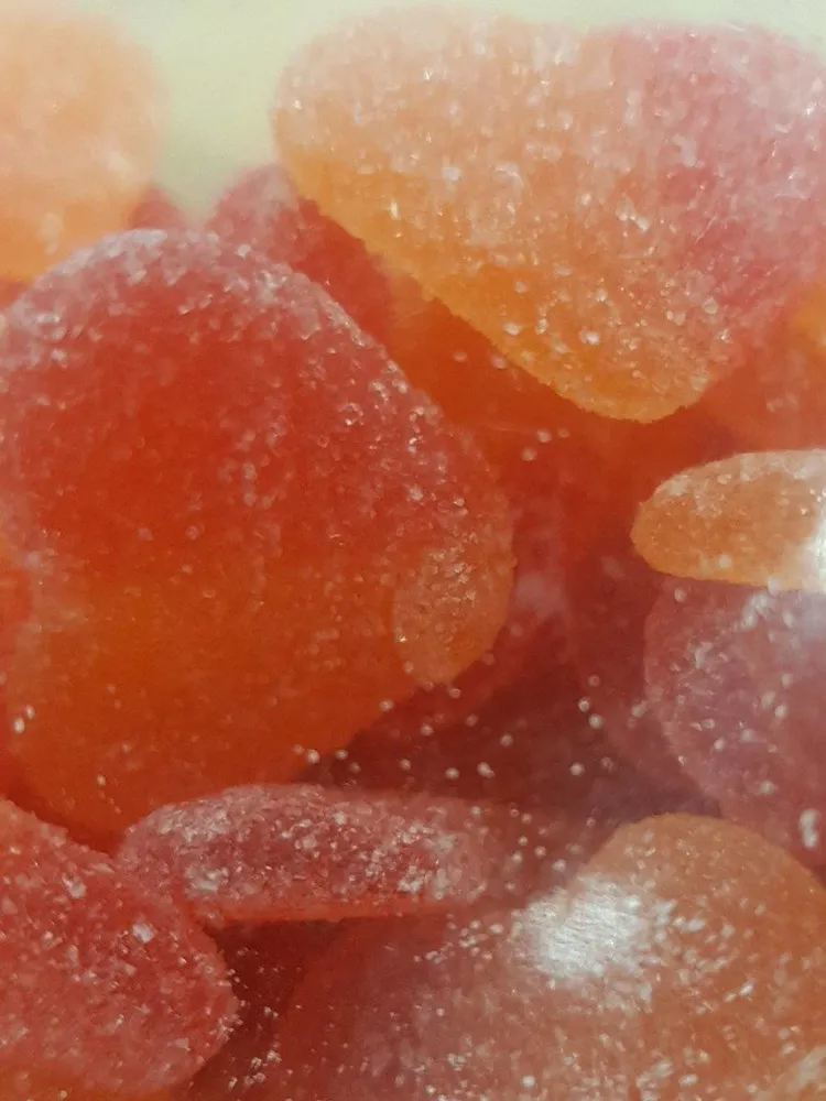 Coeur de peche sucré