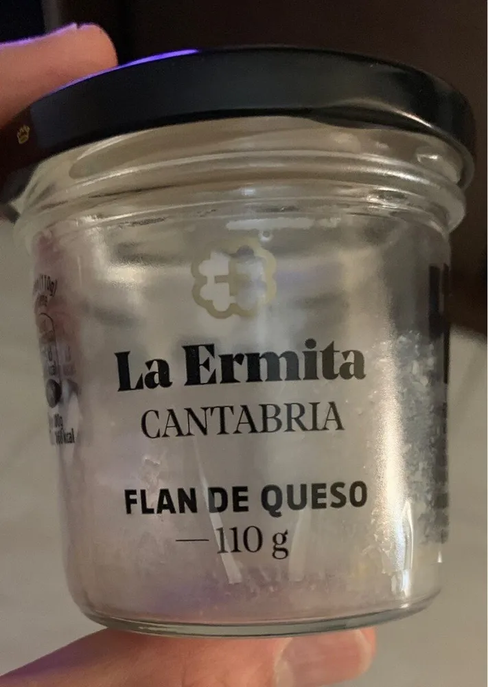 Flan de queso