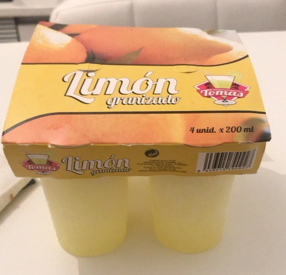 Granizado Limón