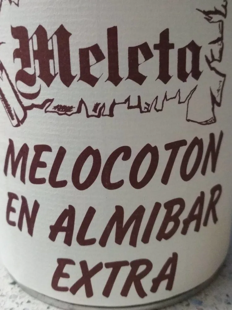 Melocotón en almibar extra