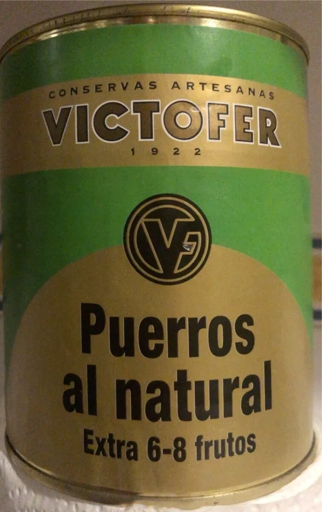 Puerros al natural