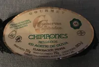 Chipirones rellenos en aceite de oliva