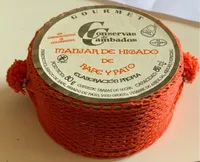 Manjar de hígado de rape y pato