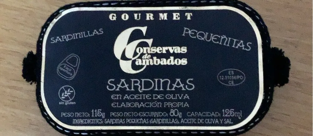 Sardinas en aceite de oliva