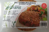 Bio Hamburguesas de arroz y algas