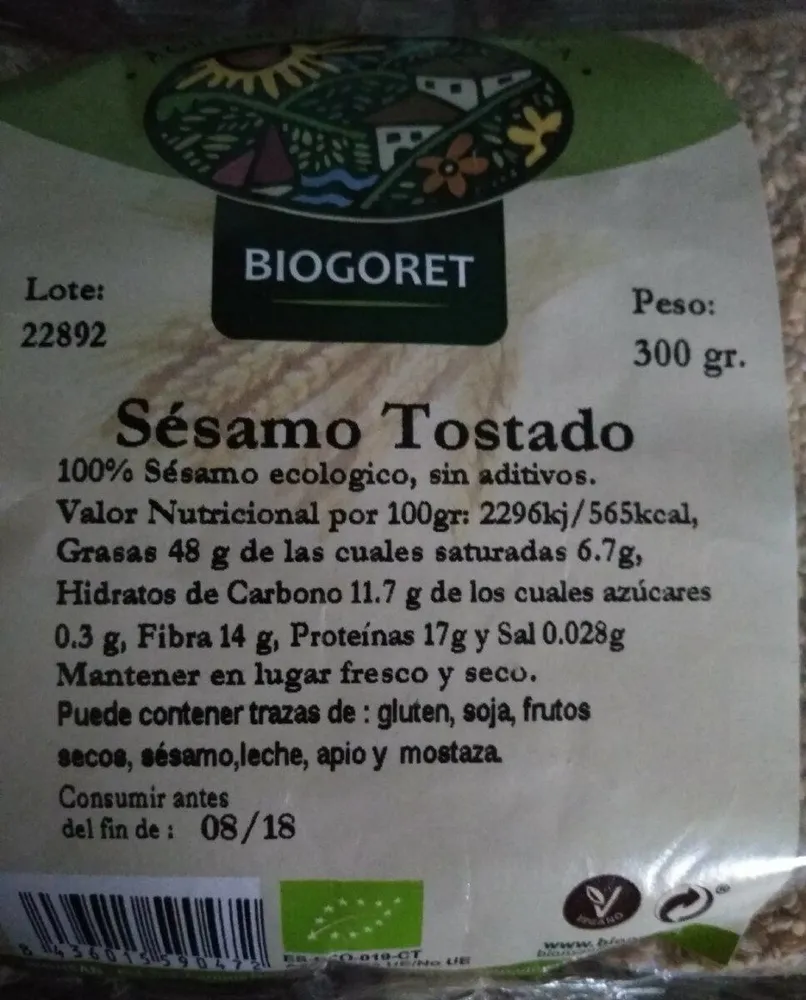 Sésamo Tostado