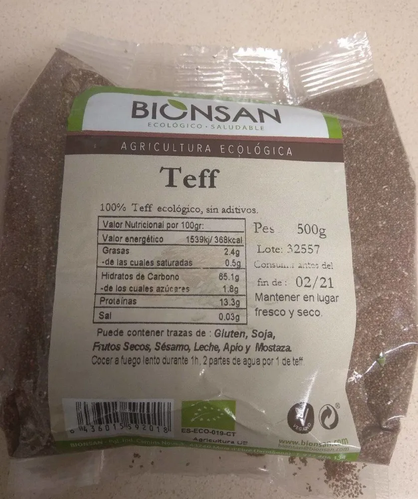 Teff, ecológico