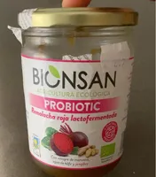 Remolacha roja lactofermentada