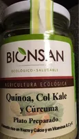Quinoa, col kale y cúrcuma