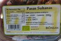 Pasas sultanas