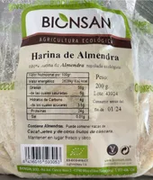 Harina de almendras