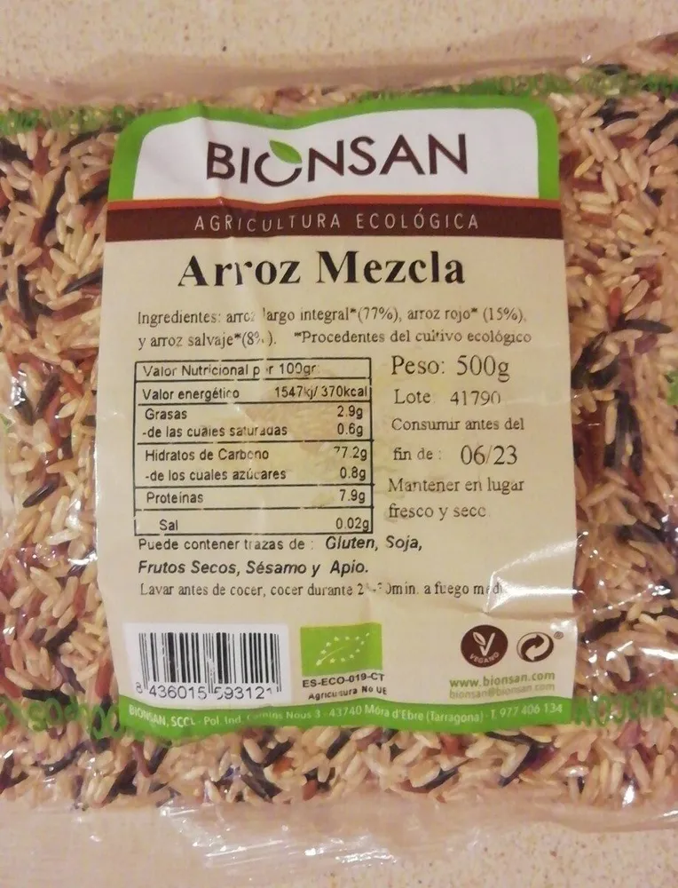 Arroz Mezcla