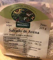 Salvado de avena