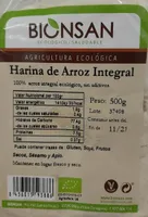 Harina de arroz integral