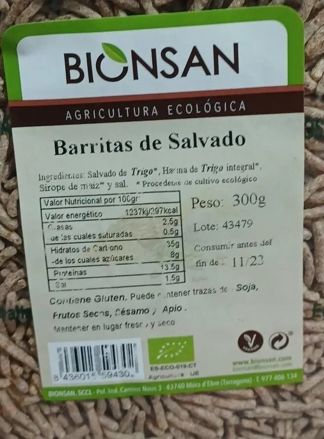 BARRITAS DE SALVADO
