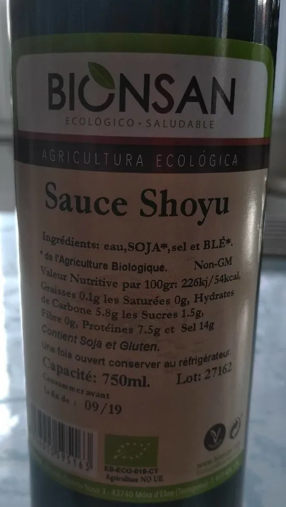 Sauce soja