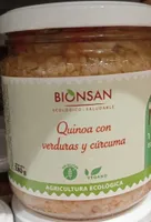 Quinoa con verduras y cúrcuma