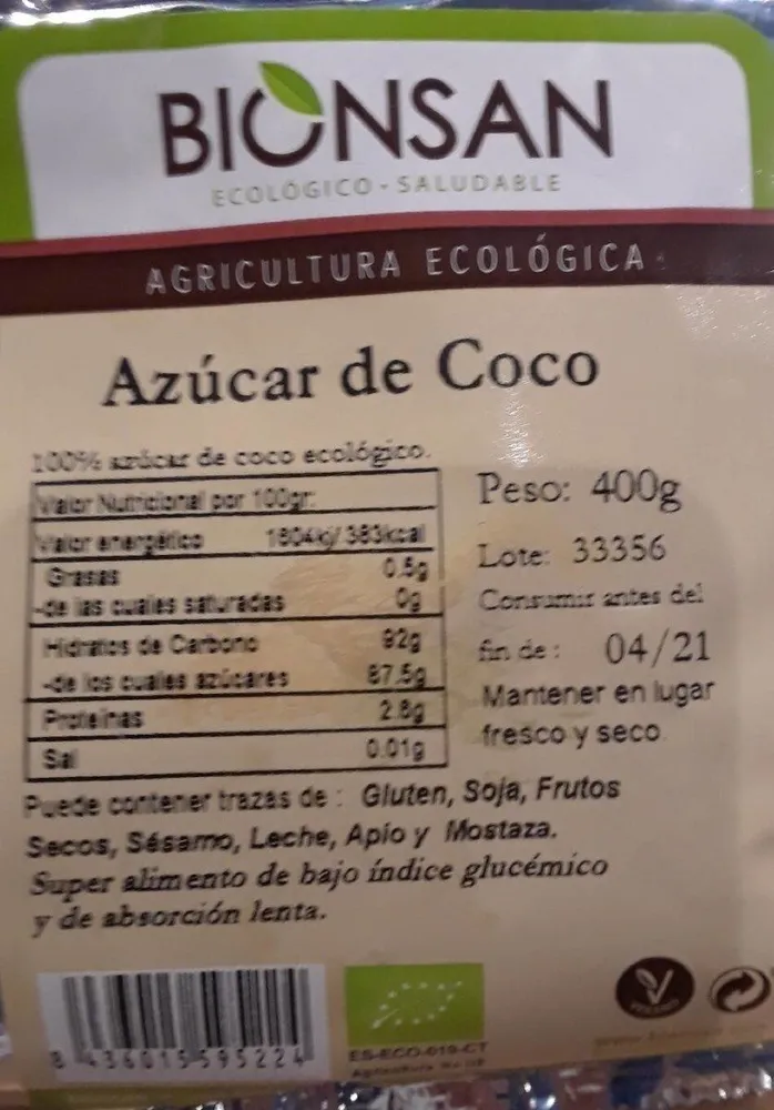Azucar coco