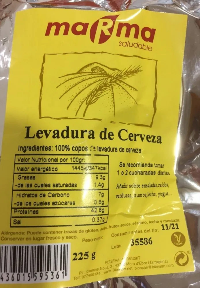 Levadura de cerveza