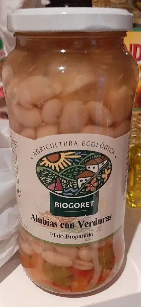 Alubias con verduras
