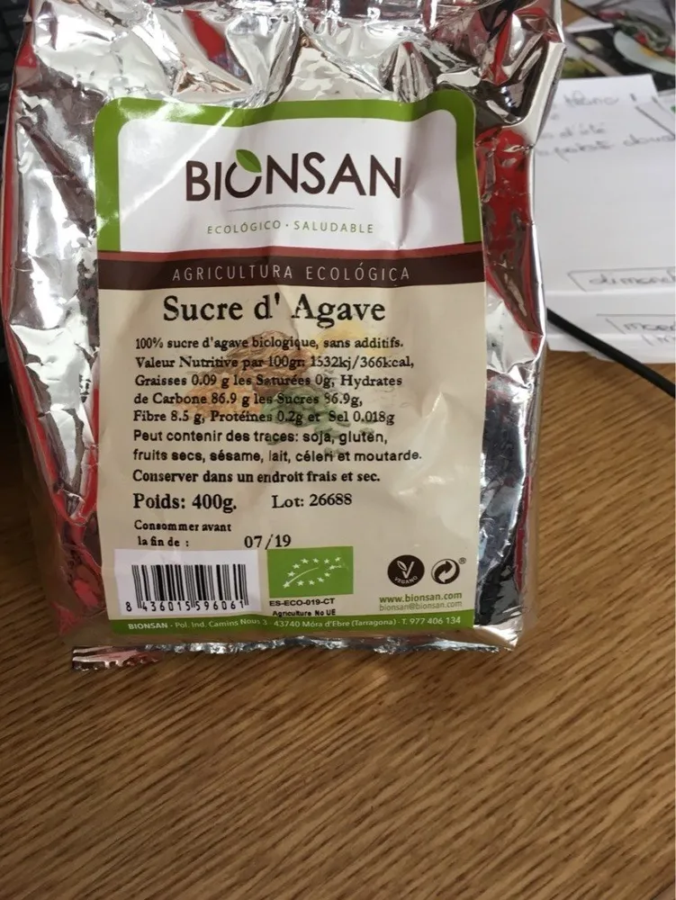 sucre d'agave