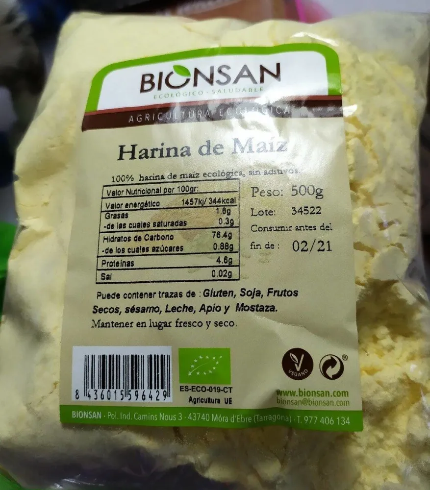 Harina de maiz