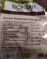 Arroz basmati integral