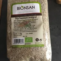 Riz basmati  intégral