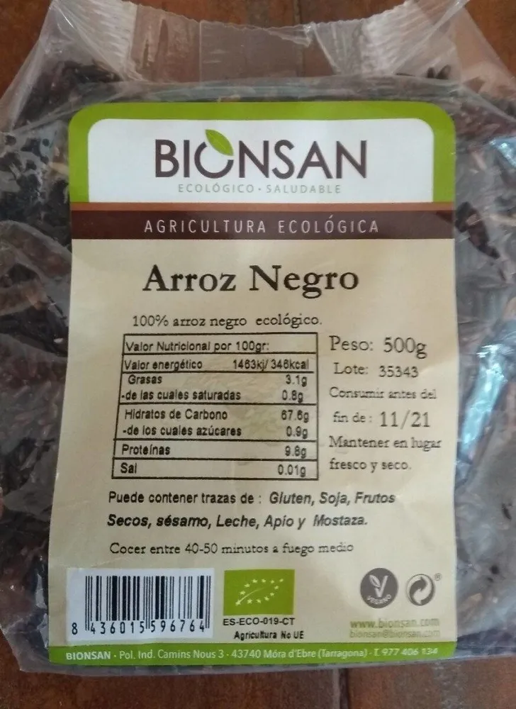 Arroz negro