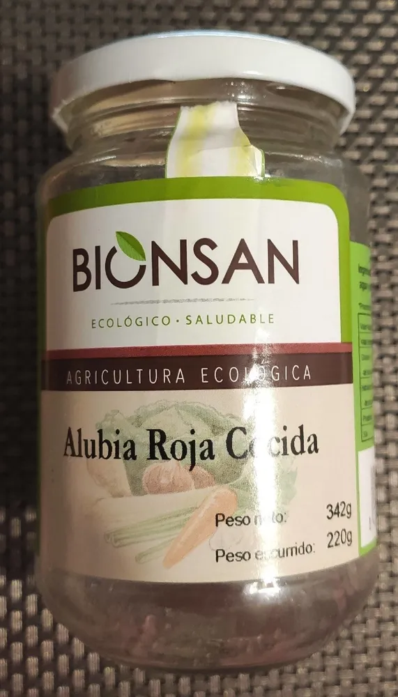 Alubia Roja Cocida