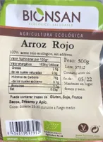Arroz rojo integral