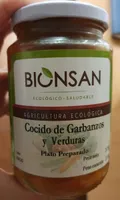 Cocido de garbanzos y verduras