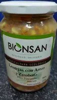 Lentejas con arroz y zanahoria