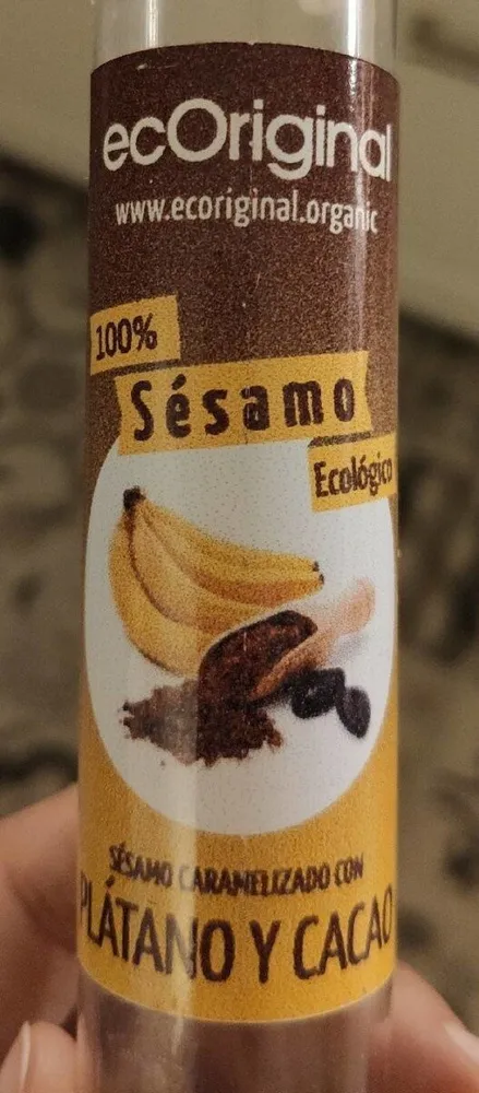 Sésamo ecoriginal platano y cacao