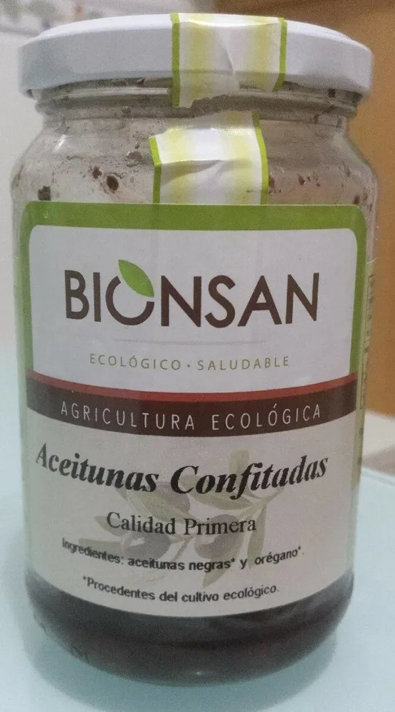 Aceitunas negras confitadas