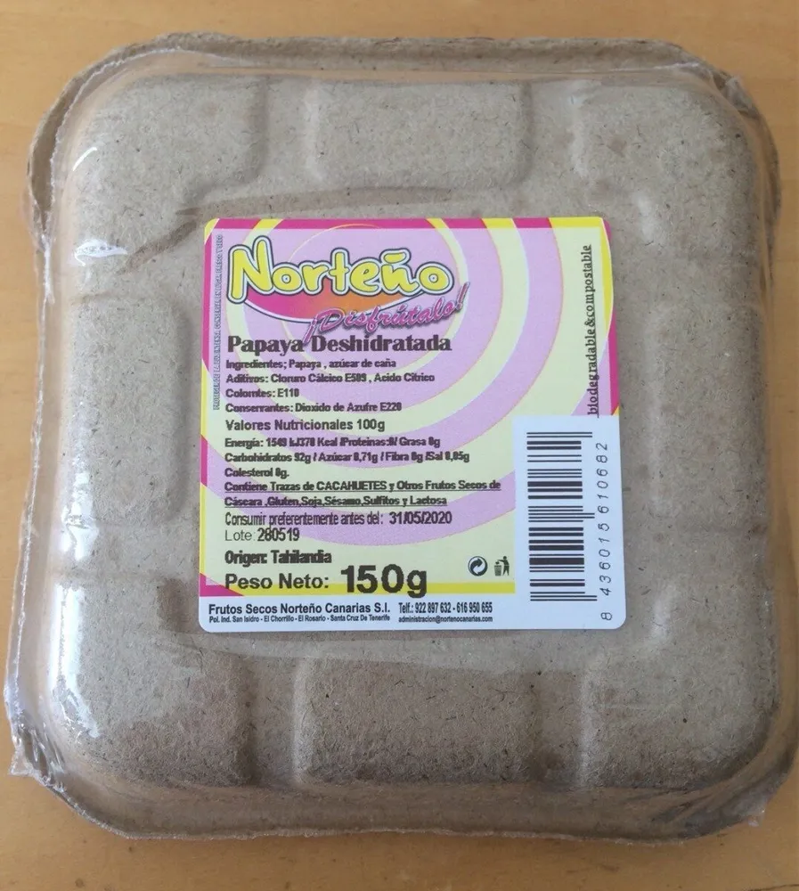 Papaya deshidratada