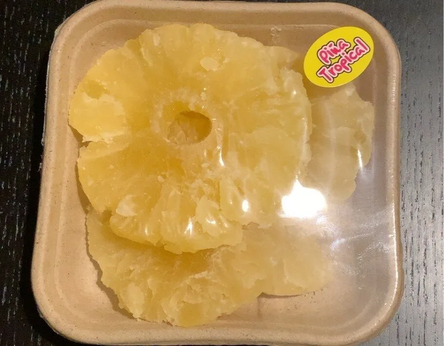 Piña deshidratada