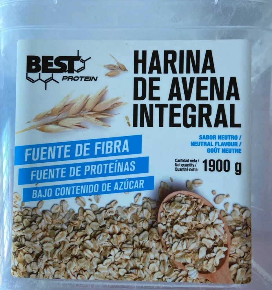 Harina de Avena integral