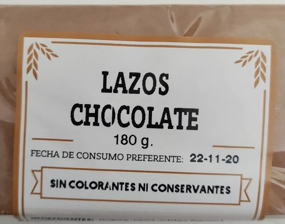 Lazos de Chocolate 180g