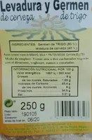Levadura de cerveza y germen de trigo