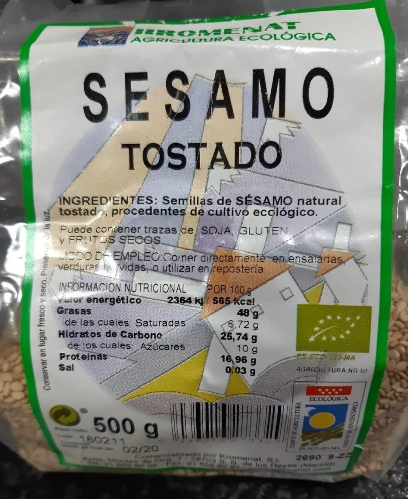 Sésamo tostado