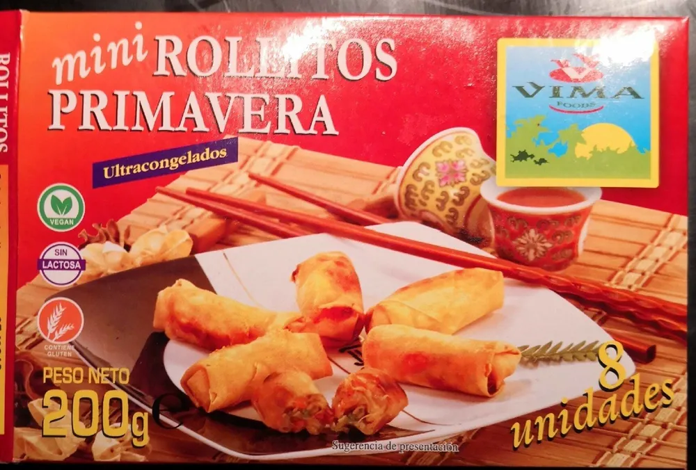 Mini rollitos primavera