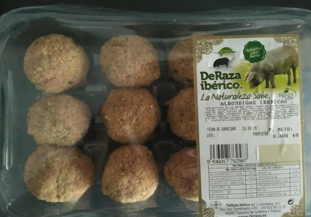 Albóndigas ibéricas