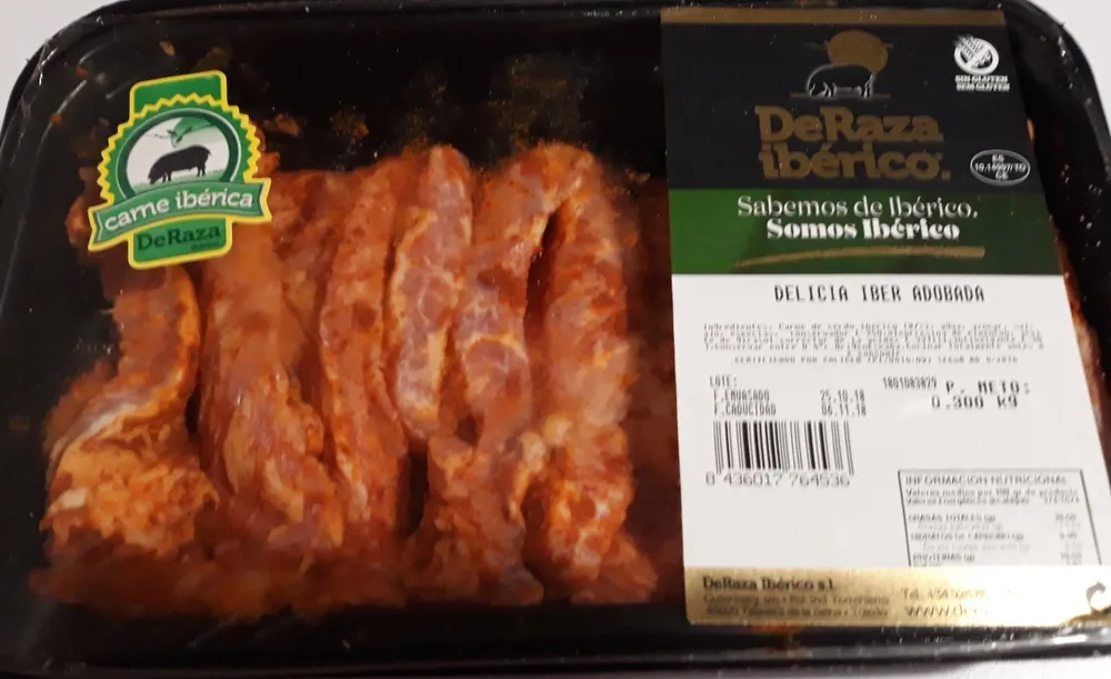 Delicias adobadas de cerdo ibérico